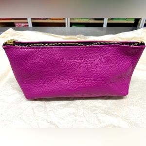 NEW Portland Leather Goods pink Alebrije Utility Pouch